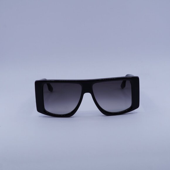 Victoria Beckham VB678S 001 Sunglasses Black Square Frame, Grey Lenses - Picture 3 of 9